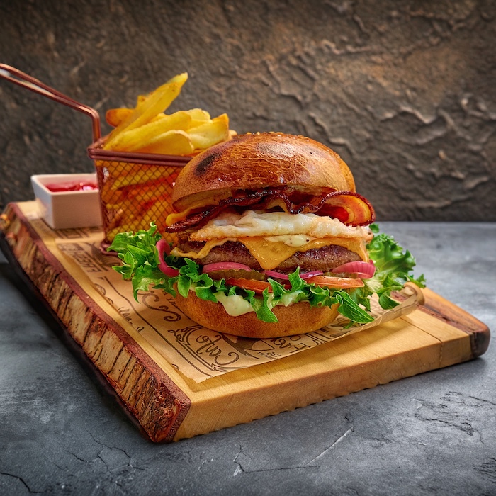 Crudo burger