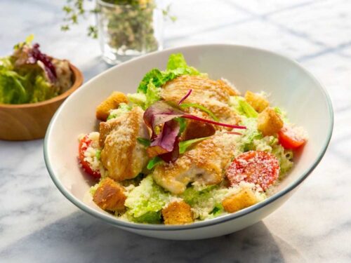 Caesar with chicken