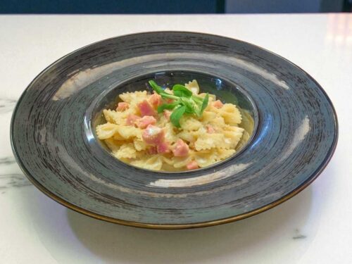 Pasta with chicken